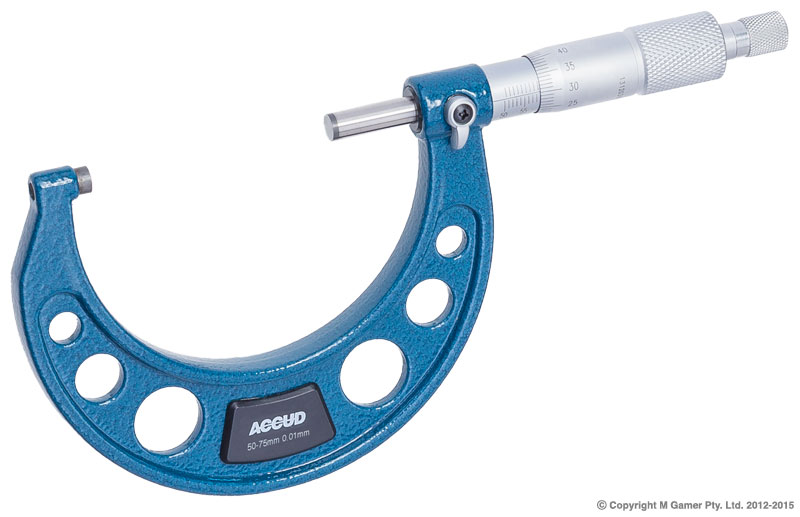 50-75mm Metric Outside Micrometer